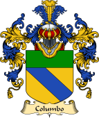 Italian Family Coat of Arms (v.25a) Columbo