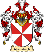 German Coat of Arms (v.25b) Mansbach