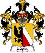 Italian Family Coat of Arms (v.25b) Miglia