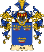 French Family Coat of Arms (v.25) Josse