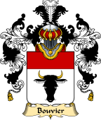French Family Coat of Arms (v.25) Bouvier