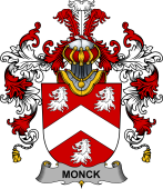 Irish Family Coat of Arms (v.25b) Monck or Moncke