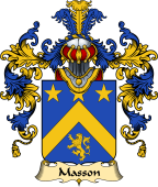 French Family Coat of Arms (v.25) Masson
