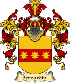 Italian Family Coat of Arms (v.25a) Bernardini