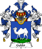 Italian Family Coat of Arms (v.25b) Gobbi