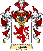 French Family Coat of Arms (v.25) Rigaud