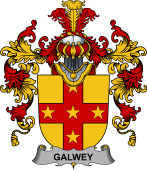 Irish Family Coat of Arms (v.25b) Galwey