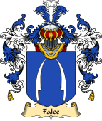 Italian Family Coat of Arms (v.25a) Falce