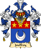 French Family Coat of Arms (v.25) Jouffroy