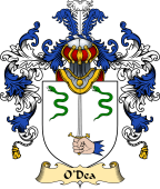 Irish Family Coat of Arms (v.25a) O'Dea or Day