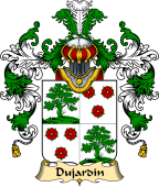 French Family Coat of Arms (v.25) Dujardin
