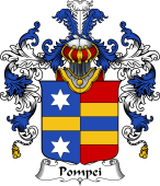 Italian Family Coat of Arms (v.25b) Pompei