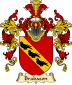 Irish Family Coat of Arms (v.25a) Brabazon