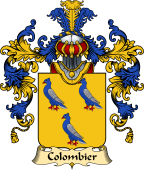 French Family Coat of Arms (v.25) Colombier