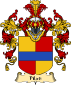 Italian Family Coat of Arms (v.25a) Pilati