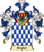 French Family Coat of Arms (v.25) Anger or Angier