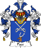 Italian Family Coat of Arms (v.25b) Pace