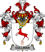 Irish Family Coat of Arms (v.25b) Cullinan or O'Cullinane