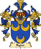 Irish Family Coat of Arms (v.25a) Ryder