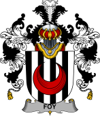 Irish Family Coat of Arms (v.25b) Foy or O'Fie