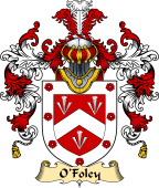 Irish Family Coat of Arms (v.25a) O'Foley