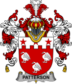 Irish Family Coat of Arms (v.25b) Patterson