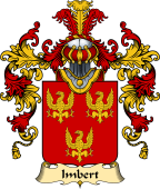 French Family Coat of Arms (v.25) Imbert