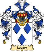 French Family Coat of Arms (v.25) Loyers