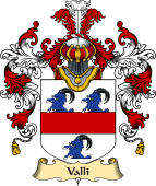 Italian Family Coat of Arms (v.25a) Valli