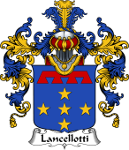 Italian Family Coat of Arms (v.25b) Lancellotti
