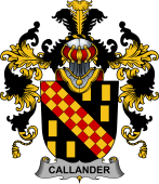 Irish Family Coat of Arms (v.25b) Callander