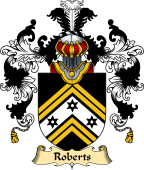 Irish Family Coat of Arms (v.25a) Roberts