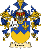 Irish Family Coat of Arms (v.25a) Cramer