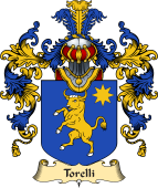 Italian Family Coat of Arms (v.25a) Torelli