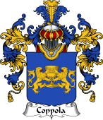 Italian Family Coat of Arms (v.25b) Coppola