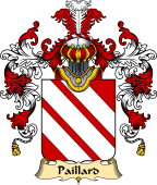 French Family Coat of Arms (v.25) Paillard