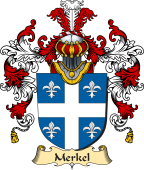 German Coat of Arms (v.25b) Merkel