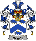 Irish Family Coat of Arms (v.25b) McGann or Magan