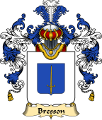 French Family Coat of Arms (v.25) Bresson