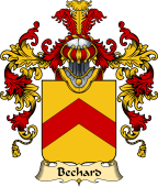 French Family Coat of Arms (v.25) Bechard