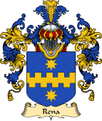 Italian Family Coat of Arms (v.25a) Rena
