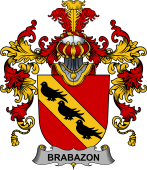 Irish Family Coat of Arms (v.25b) Brabazon