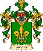 French Family Coat of Arms (v.25) Mathis