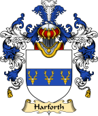 Irish Family Coat of Arms (v.25a) Harforth or Hafford