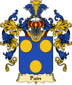 French Family Coat of Arms (v.25) Pain