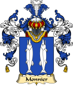 French Family Coat of Arms (v.25) Monnier