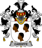 Irish Family Coat of Arms (v.25b) Cardiffe