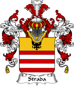 Italian Family Coat of Arms (v.25b) Strada