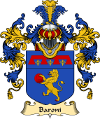 Italian Family Coat of Arms (v.25a) Baroni