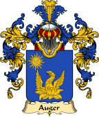 French Family Coat of Arms (v.25) Auger